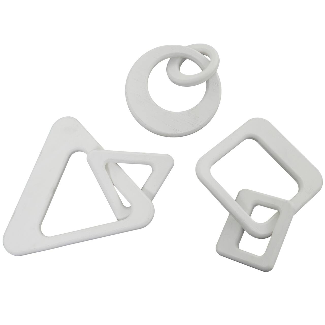 CosmoLiving by Cosmopolitan Wood Chain Sculpture Set